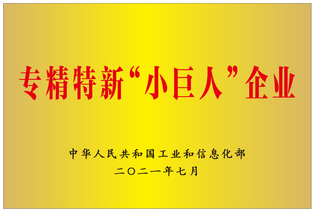 專精特新小巨人企業